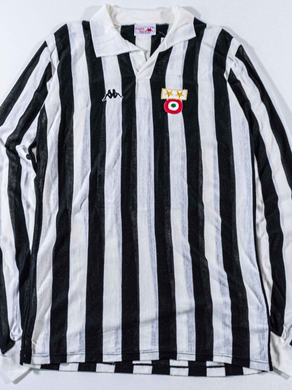 Vintage 1983 1984 Juventus Kappa Jersey Two Star Coppa Italia Size 52 Italy VTG